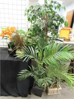 Group of Approx. 10 Artificial Plants