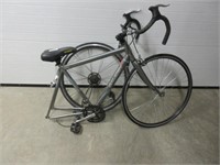 Grey Raleigh Bike Frame