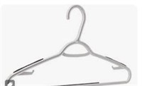 Basics Plastic Clothes Hanger With Non-slip Pad,