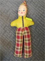Vinyl-Faced Doll With Vinyl And Cloth Clothing And