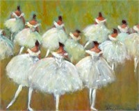 Woodburn, Susan Ballet Dancers 16" x 20" (40.64 x