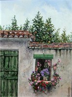 Salvador, Jose Colourful Window 12" x 9" (30.48 x