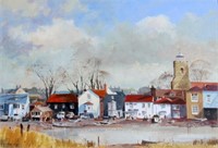 Perry, Roy Waterfront at Wivenhoe 13" x 18" (33.02
