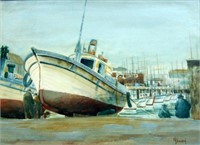 Seward, Vyvian Angrave Boatyard and Marina 12" x 1