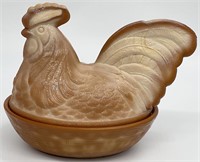 Fenton Glass 100th Anniv. Rooster on Nest