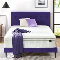 QUEEN Zinus 12 Inch Foam and Spring Mattress