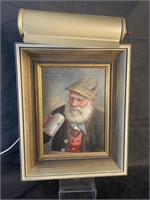 Framed Paint on Board- Signed Fritz Mueller