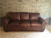 Broyhill Leather Sofa