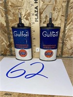 VINTAGE GULFOIL TINS