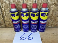 4 CANS WD40
