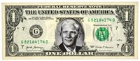 USA Federal Reserve $1.00 "Buzz Aldrin" Portrait