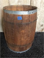 Small Wooden Nail Barrel