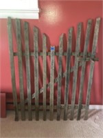 Decorative Wood Fencing, Gate