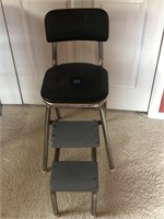 Retro Kitchen Chair/Step Stool