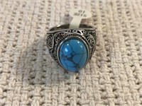 Turquoise Ring, Size 10