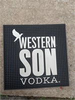 Western son Bar mat