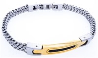 Silver ID Style Bracelet