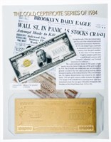 The Gold Certificate Series of 1934 - Collectible