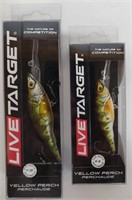 2 NEW LIVE TARGET FISHING LURES
