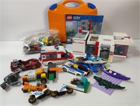LEGO incl. AMBULANCE, PLANE, & CASE