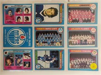 9 1979-80 OPC HOCKEY CARDS
