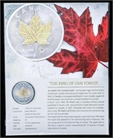 The King of Our Forest -2020 Maple leaf Coin w/ Gi