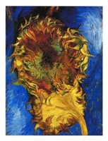 Vincent Van Gogh, Fine Art Giclee" Two Cut Sunflo