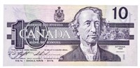 Bank of Canada, 1989 $10 Gem Unc