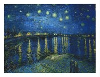 Vincent Van Gogh, Fine Art Giclee" Starry Night O