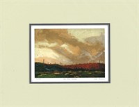 Tom Thomson (1877-1917) "The Red Forest " 8x10 T