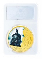 80 Years of Batman  - 24kt Gold Foil Medallion - S