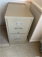 2 drawer metalFile cabinet