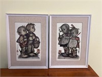 Hummel reproduction prints purchased 1963 Germany