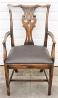 Alden Parkes Chippendale Arm Chair