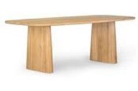 Union Home Laurel dining table, natural