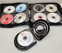 2 Cases Full of Mixed Music CDs - AS SEEN