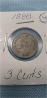 (1888) 3 Cent Coin