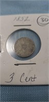 (1852) 3 Cent Coin