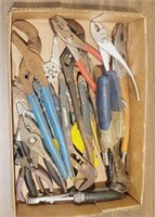 Hand Tools Lot - Pliers, Cutters +