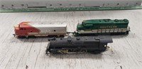 3 HO Scale Locomotives