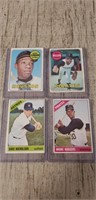 4 Assorted Baseball Cards