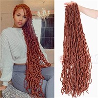 6 Inch 1 Pack Faux Locs?10strands 1B#