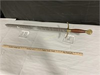 29 inch steel sword