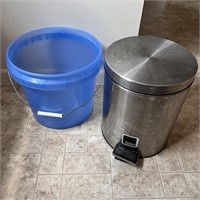 Trash Can & Bucket