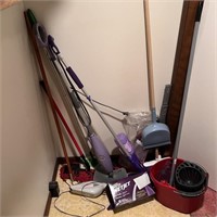 Assorted Cleaning Tools, Supplies