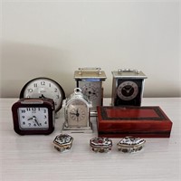 Clocks & Trinket Boxes
