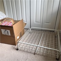 Wheeled Storage Rack & Gift Boxes