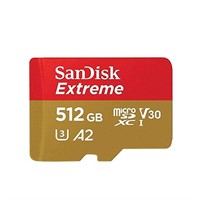 SanDisk Extreme uSD,160MB/s R, 90MB/s W,C10,UHS,U3