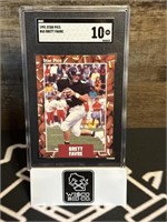 1991 Star Pics Football NFL Brett Favre RC SGC 10