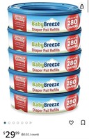 BabyBreeze Diaper Pail Refill Bags Compatible